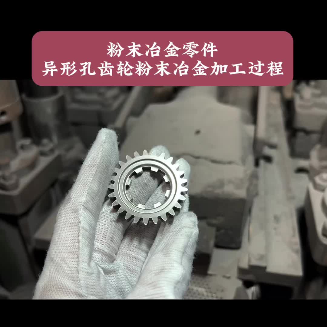 异形齿轮粉末冶金加工过程