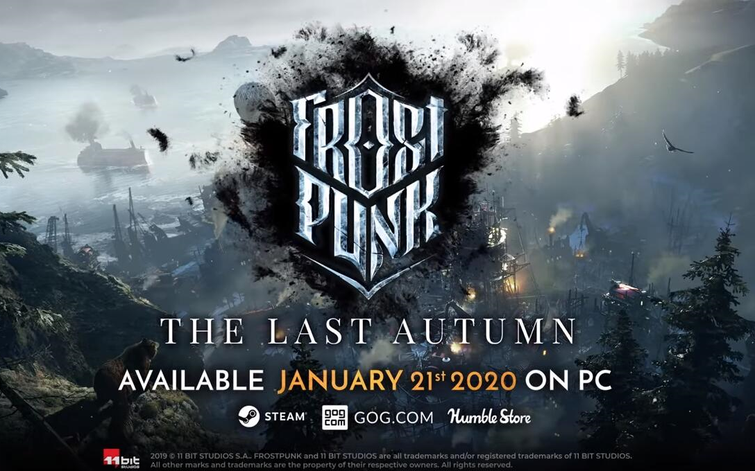 [图]Frostpunk（冰汽时代） The Last Autumn 最新DLC宣传视频（中英字幕）