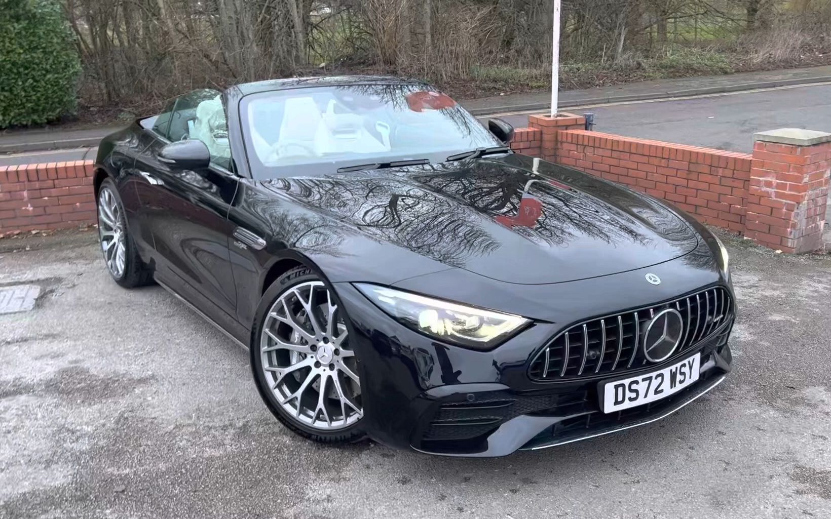 奔驰amg r232 sl级 amg sl43 2023款 英国右舵新车(机翻字幕敬请谅解)