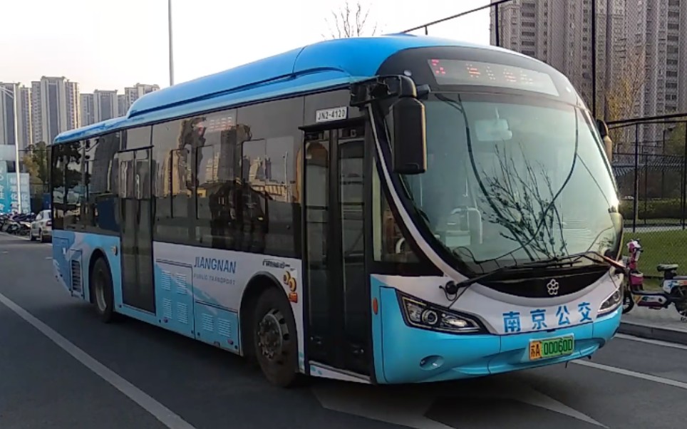 [南京江南公交]江南公交5路高峰巴士(中花岗总站→钟山学院)全程pov