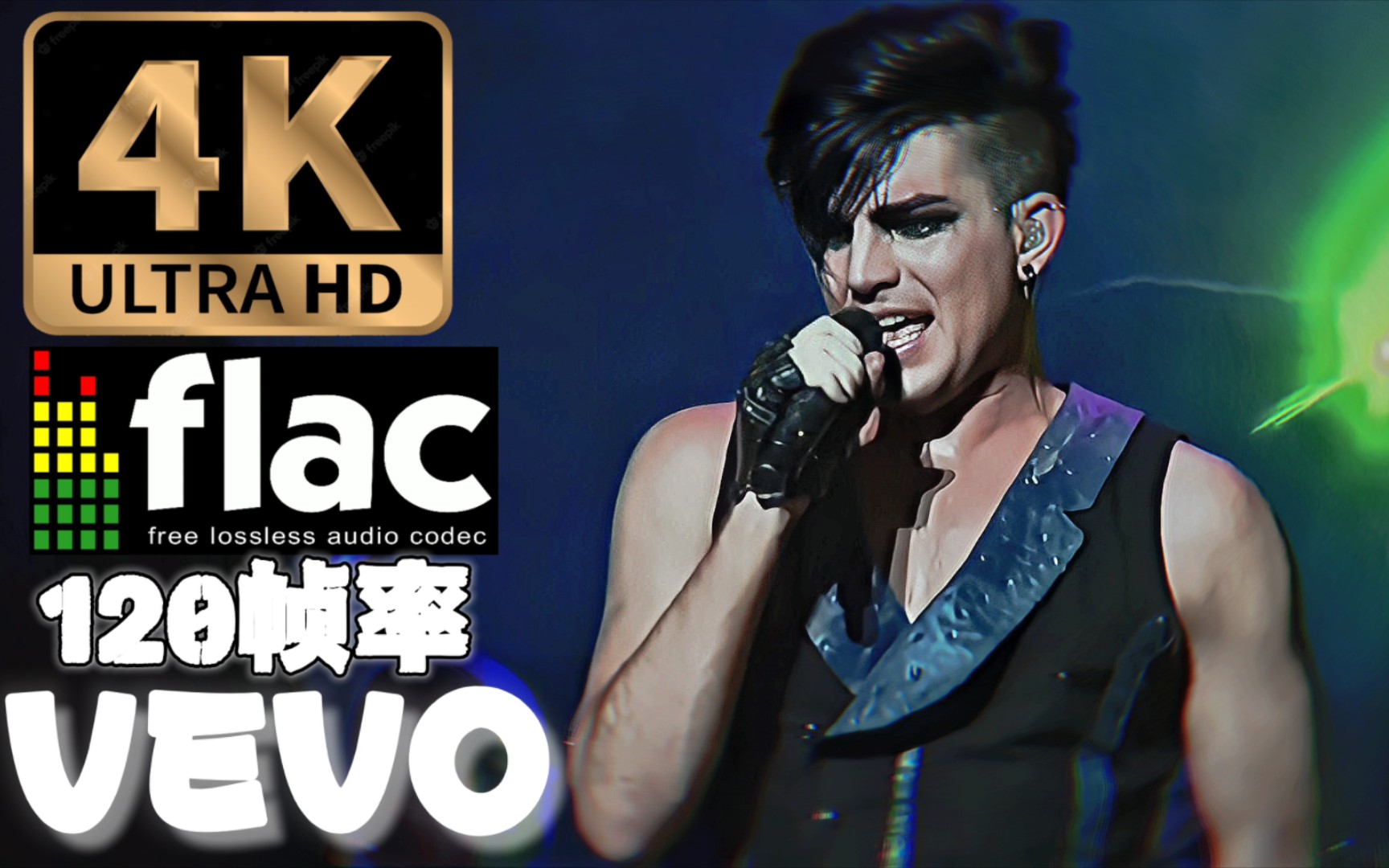 [图][4K120帧][FLAC无损音质]Adam Lambert-If I Had You(Glam Nation Live)