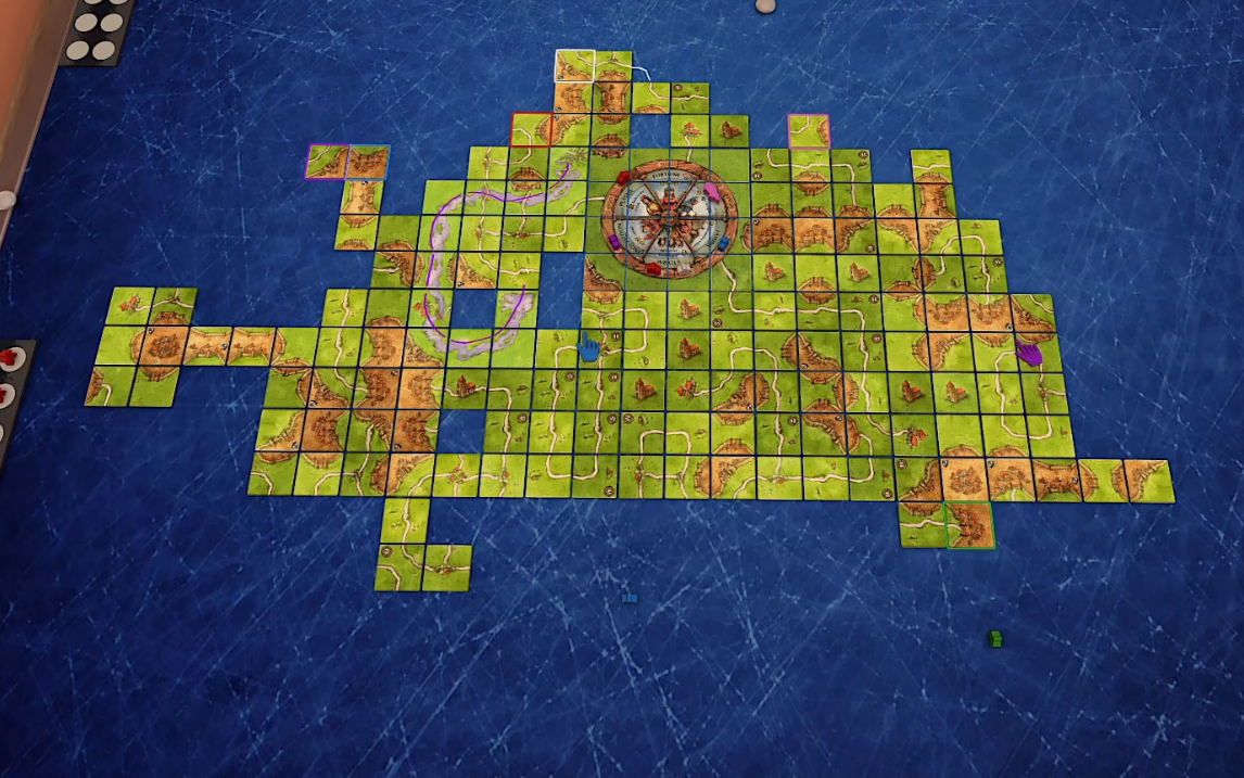 桌游模拟器卡卡颂版图最完整的一次农夫大胜利骇人精终害己