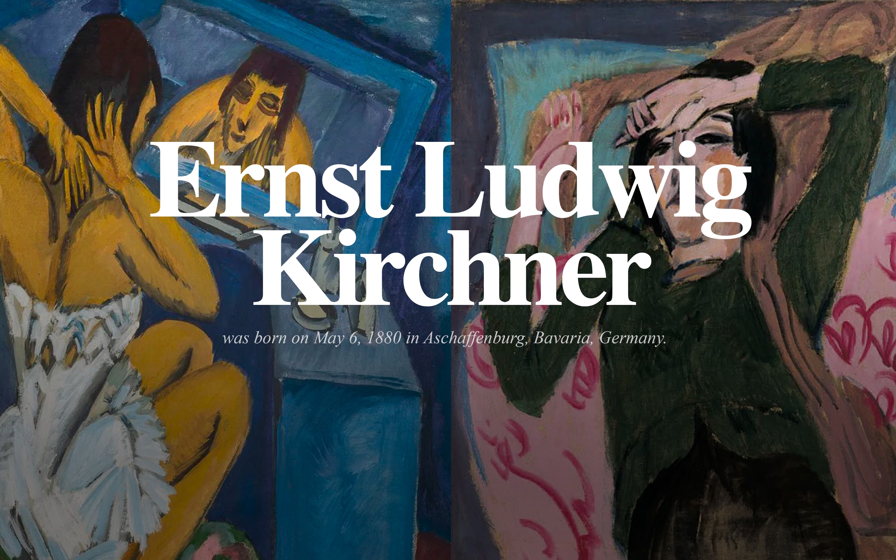 【遇见艺术】恩斯特ⷨ𗯥𞷧𛴥𘌂𗮐Š凯尔希纳 Ernst Ludwig Kirchner | 尖锐的痛苦哔哩哔哩bilibili