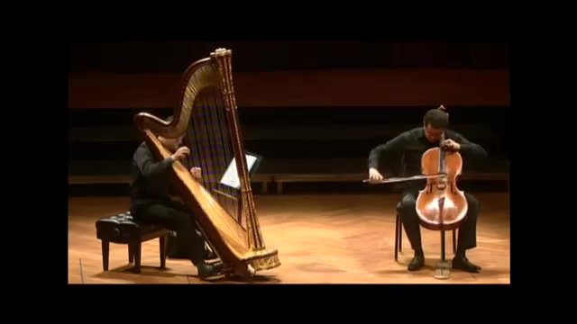 [图]〔竖琴〕Ciprian Porumbescu, Balada , cello and harp