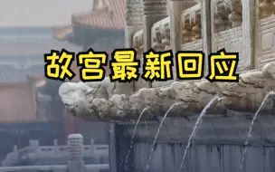 Download Video: 故宫600年不积水，慈宁宫近期却出现积水？