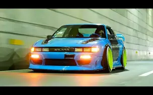 Télécharger la video: 【4K】Nissan S13 Type 3 Dmax 240SX Rocket Bunny宽体