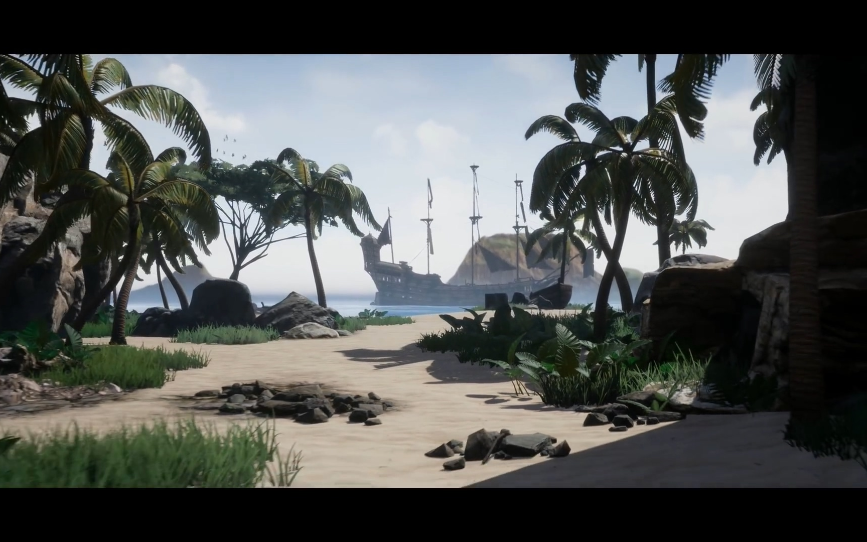ue4地编教程 场景搭建速攻 海盗岛 pirates island