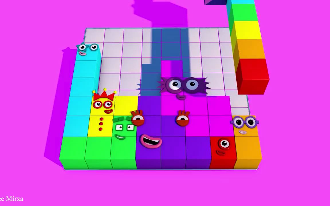 數字積木:numberblocks puzzle tetris animation fanmade create