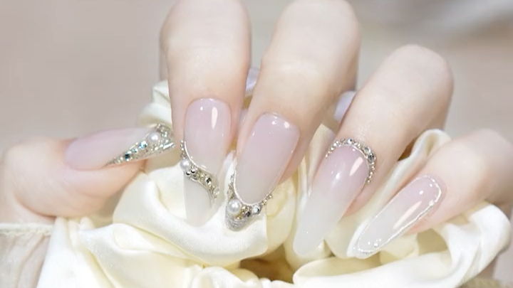 清冷感巴洛克美甲展示来啦