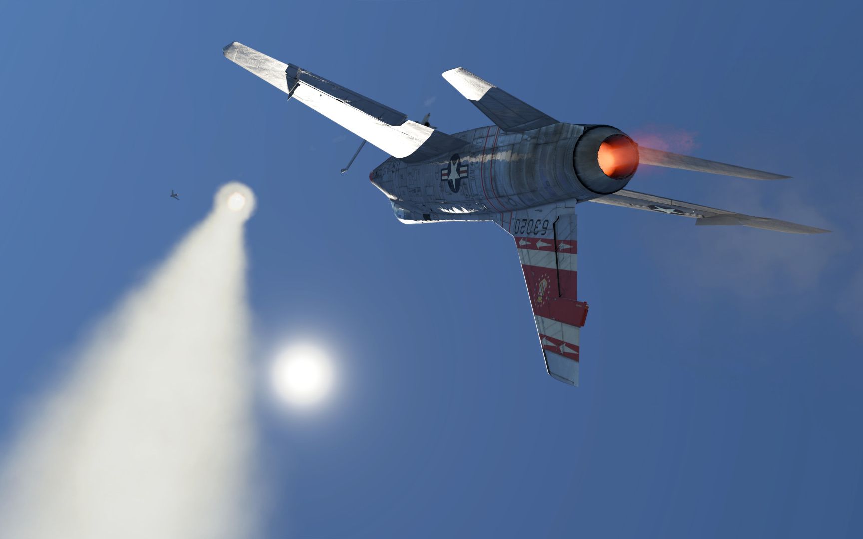 战争雷霆空战历史f100daim9e击杀集锦