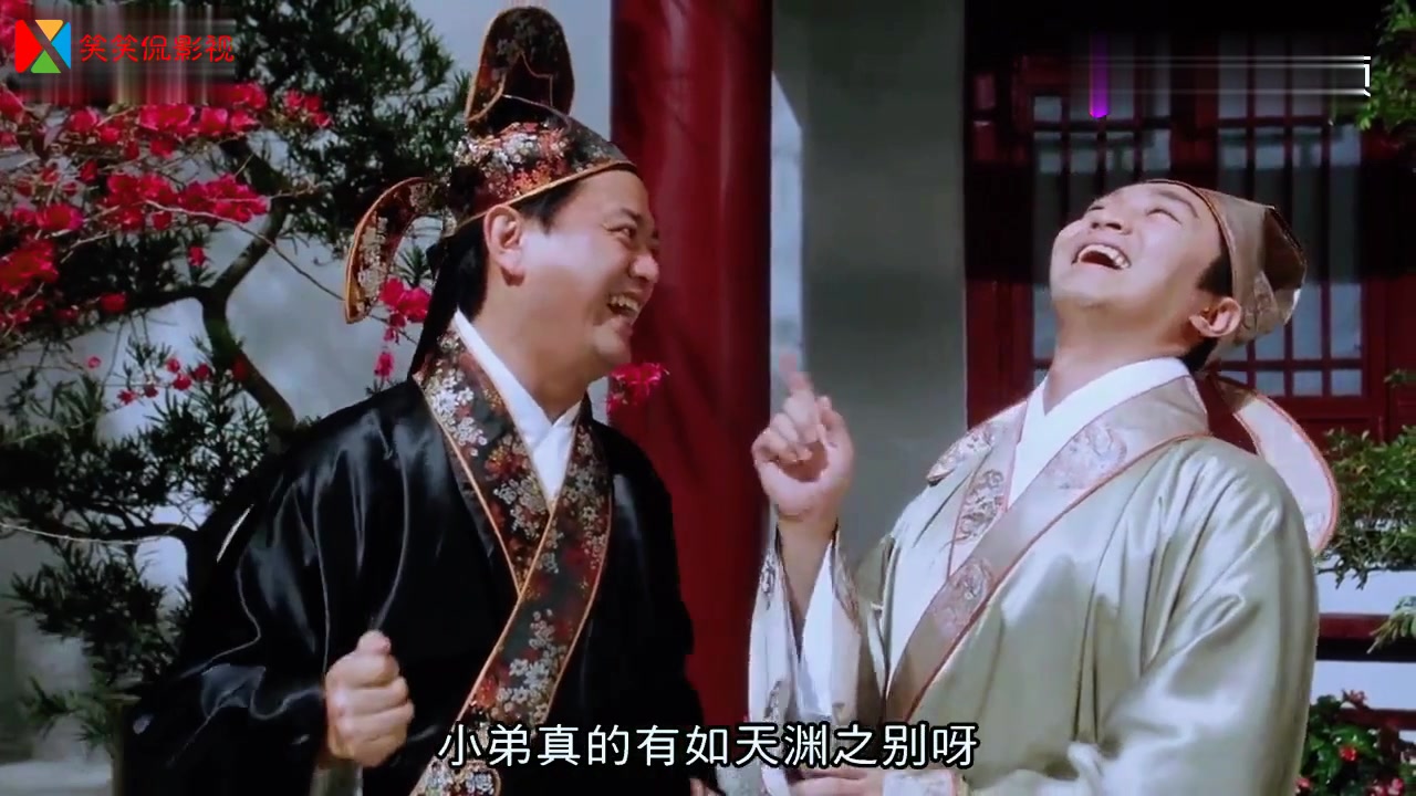 唐伯虎拿祝枝山身体作画,堪称经典