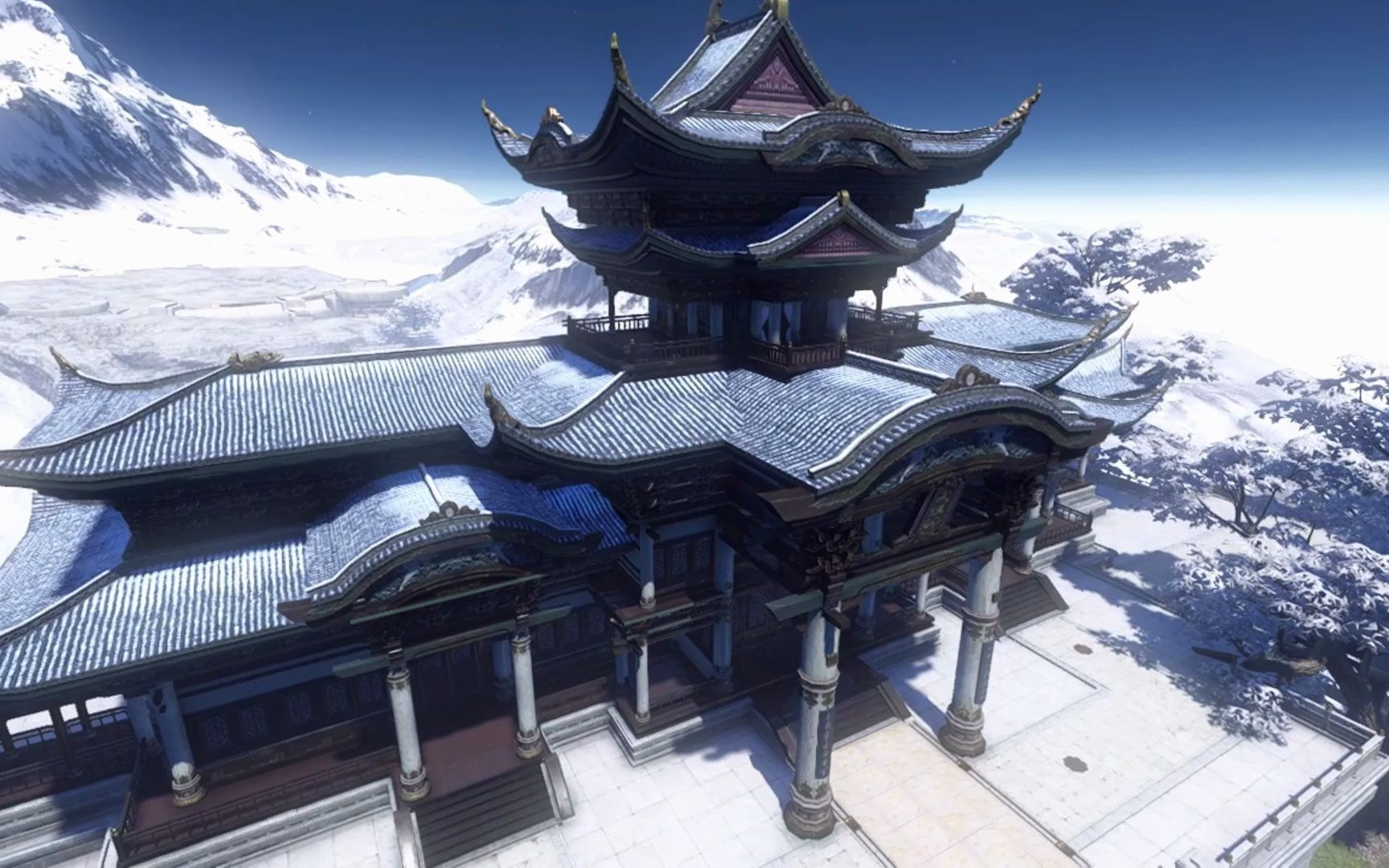 镜头练习 - 逆水寒白帝城场景_哔哩哔哩_bilibili