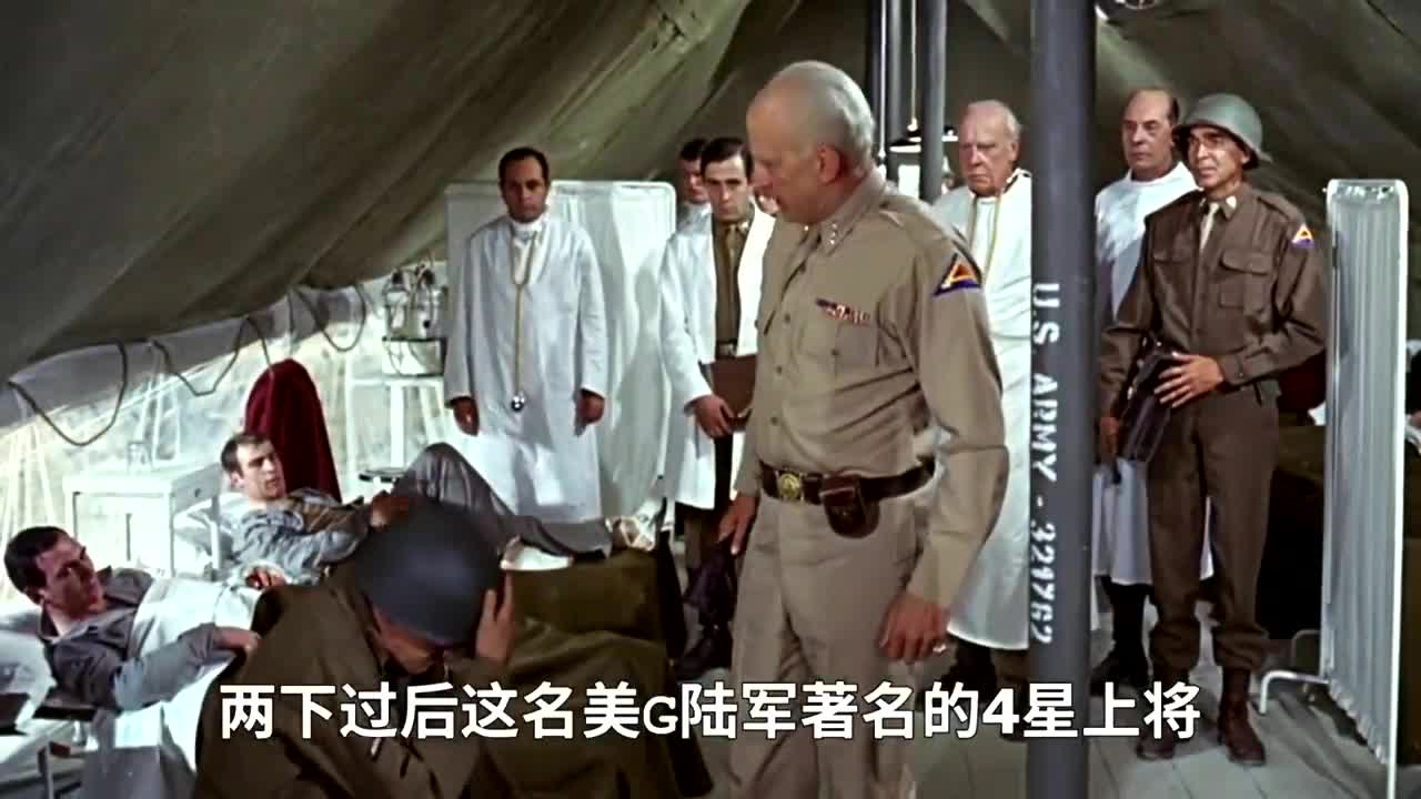 电影《巴顿将军》:令德军闻风丧胆,传奇将军辉煌的一生!