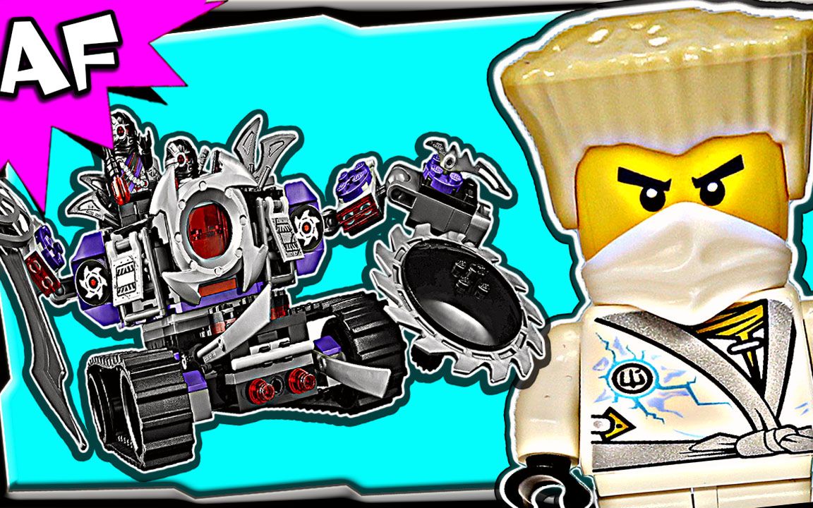 artifex乐高70726幻影忍者毁灭机器人装甲战车