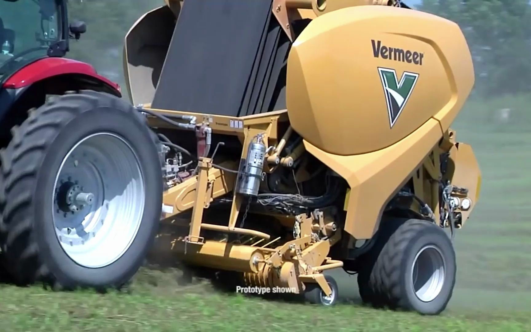 威猛皮带圆形打捆机