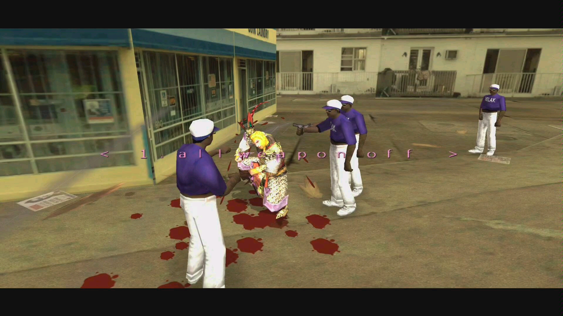 罪恶都市回旋踢慢动作演示