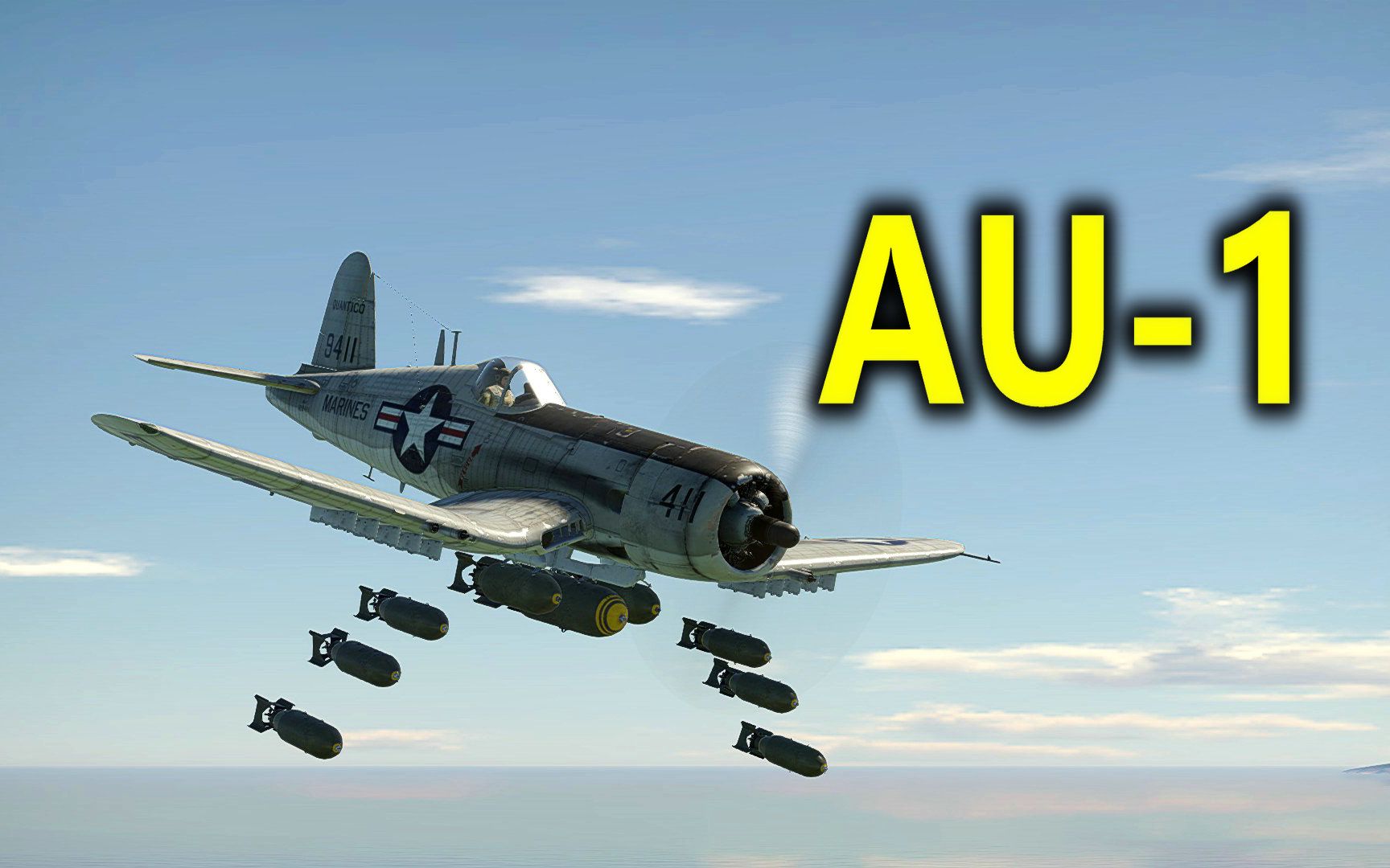 【战争雷霆】au-1对地攻击,做一回cas人!