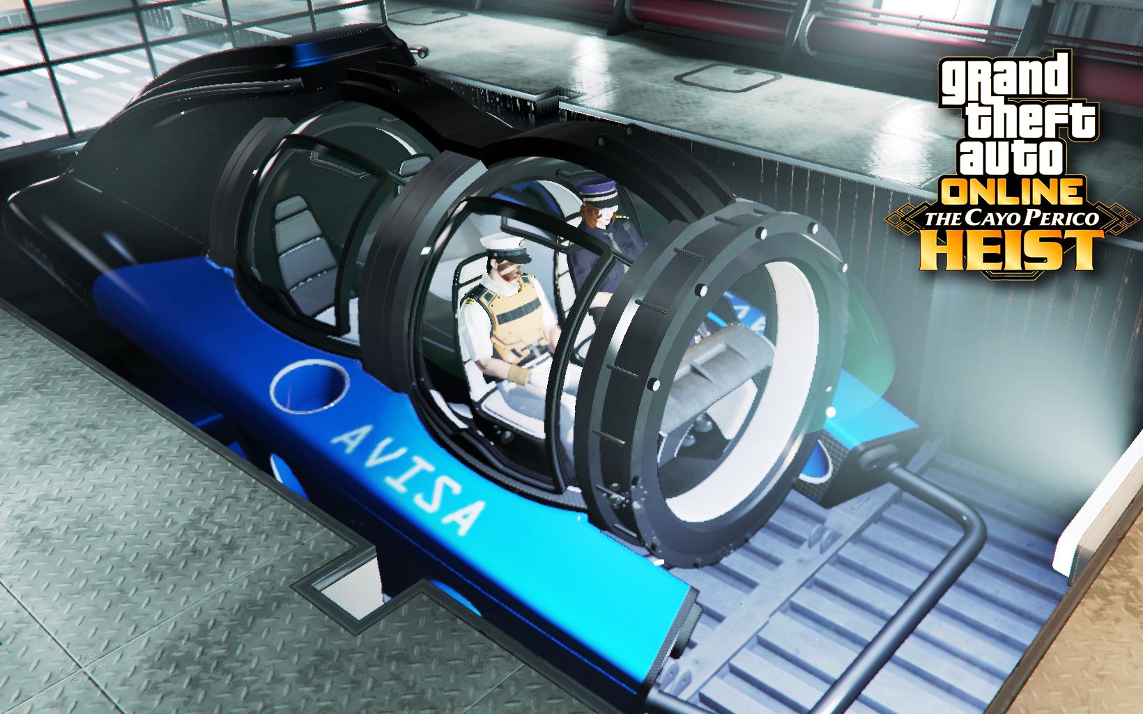 gta5更新载具海怪阿维萨先进的深海科考勘察潜水艇