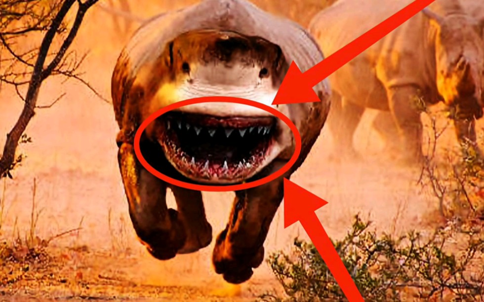 最吓人的鲨鱼怪异图片