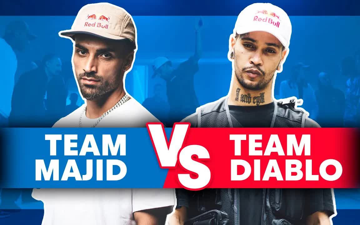 红牛街舞策划 两大hiphop战神对战 Team Majid vs. Team Diablo哔哩哔哩bilibili