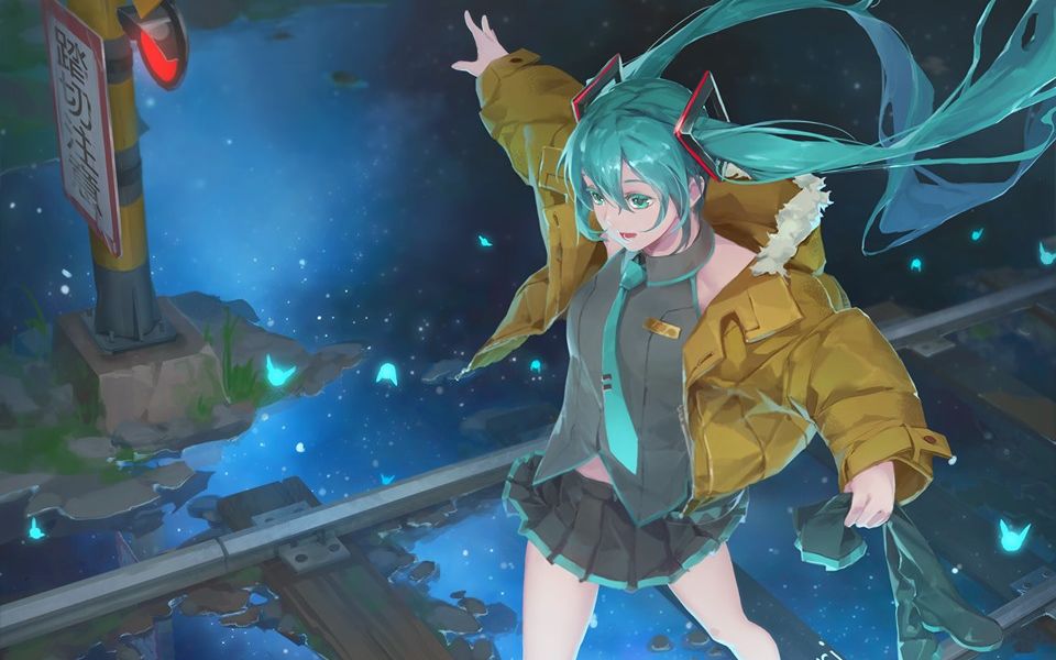 【cytus2】miku venus di ujung jari chaos8 tp100_哔哩哔哩 (゜-゜)