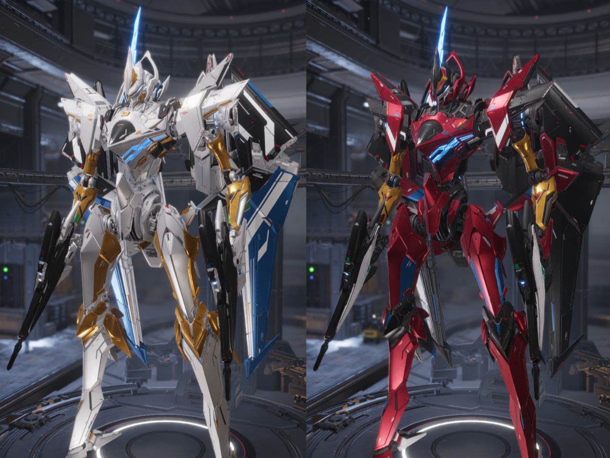 解限机 矛隼 villkiss/焰龙号涂装 (cross ange 天