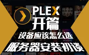 Скачать видео: Plex开篇：折腾了好久，才做这期视频...