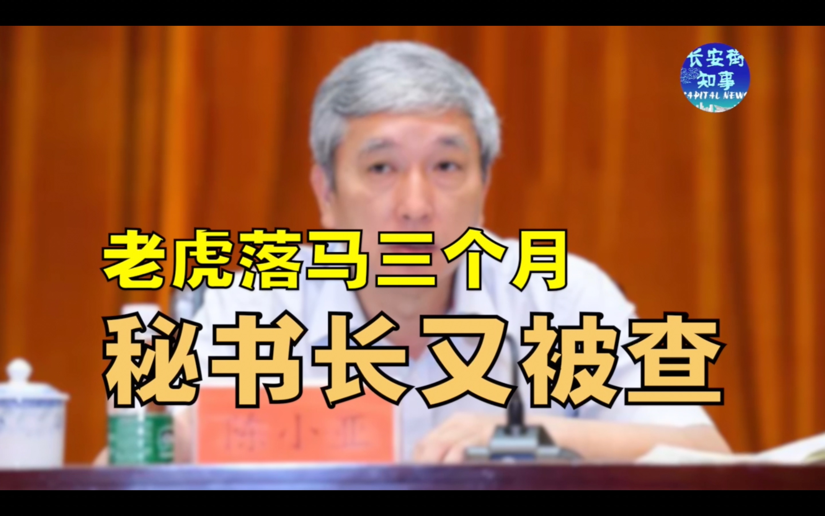 三亚市委秘书长陈小亚被查!距童道驰落马仅三个月哔哩哔哩bilibili