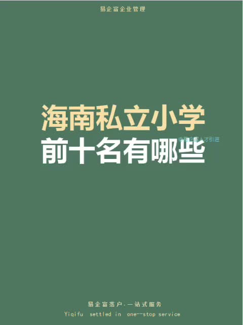 海南私立小学前十名学校有哪些?哔哩哔哩bilibili