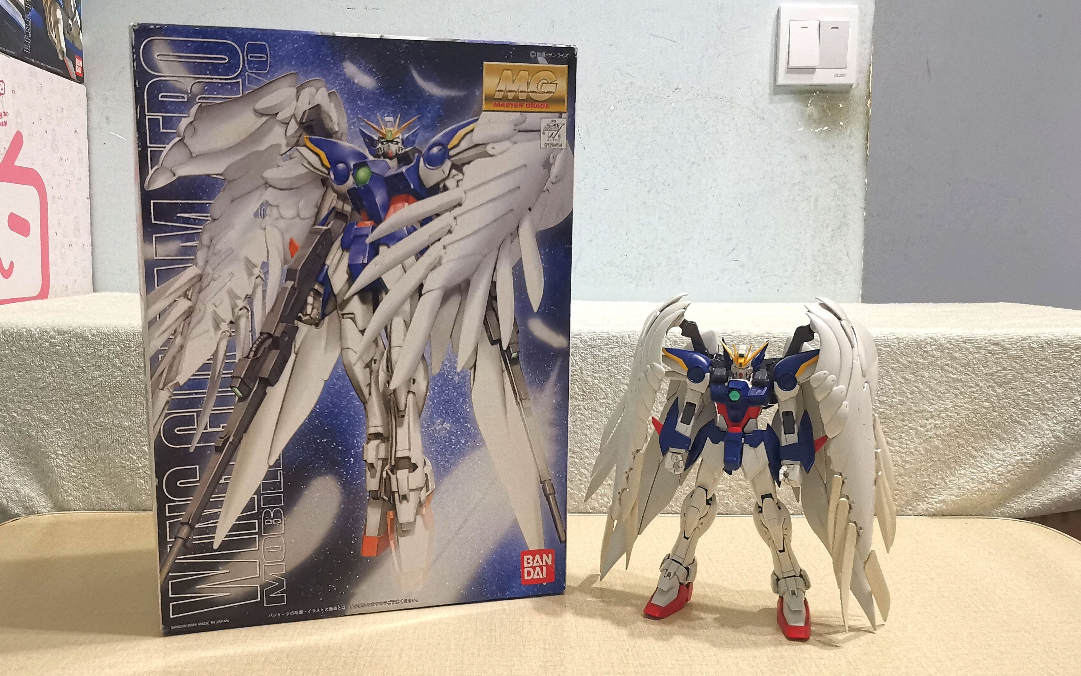 塞拉菲姆第253期高达wmg飞翼零式改ew掉毛