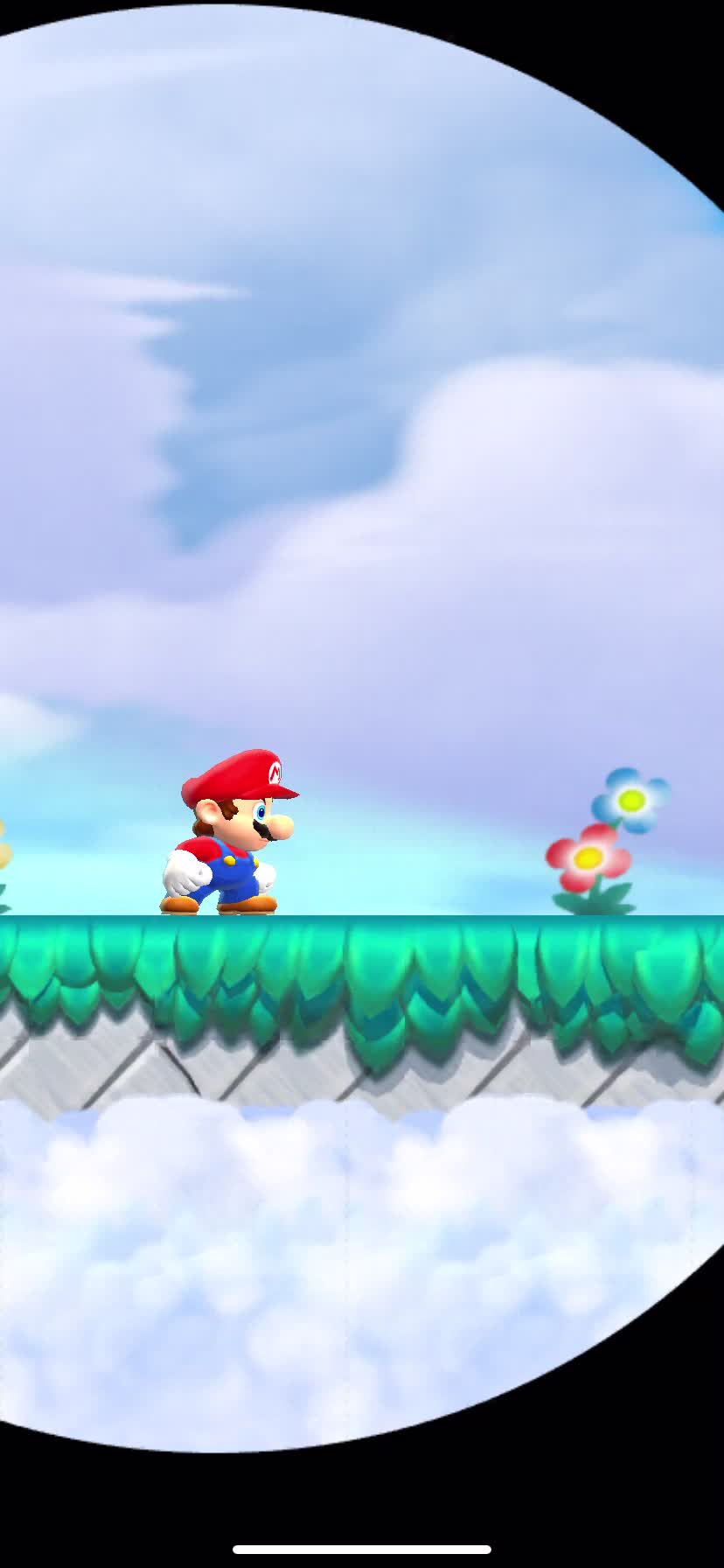 任天堂的经典游戏《超级马里奥》super mario run 绿色金币通关 世界