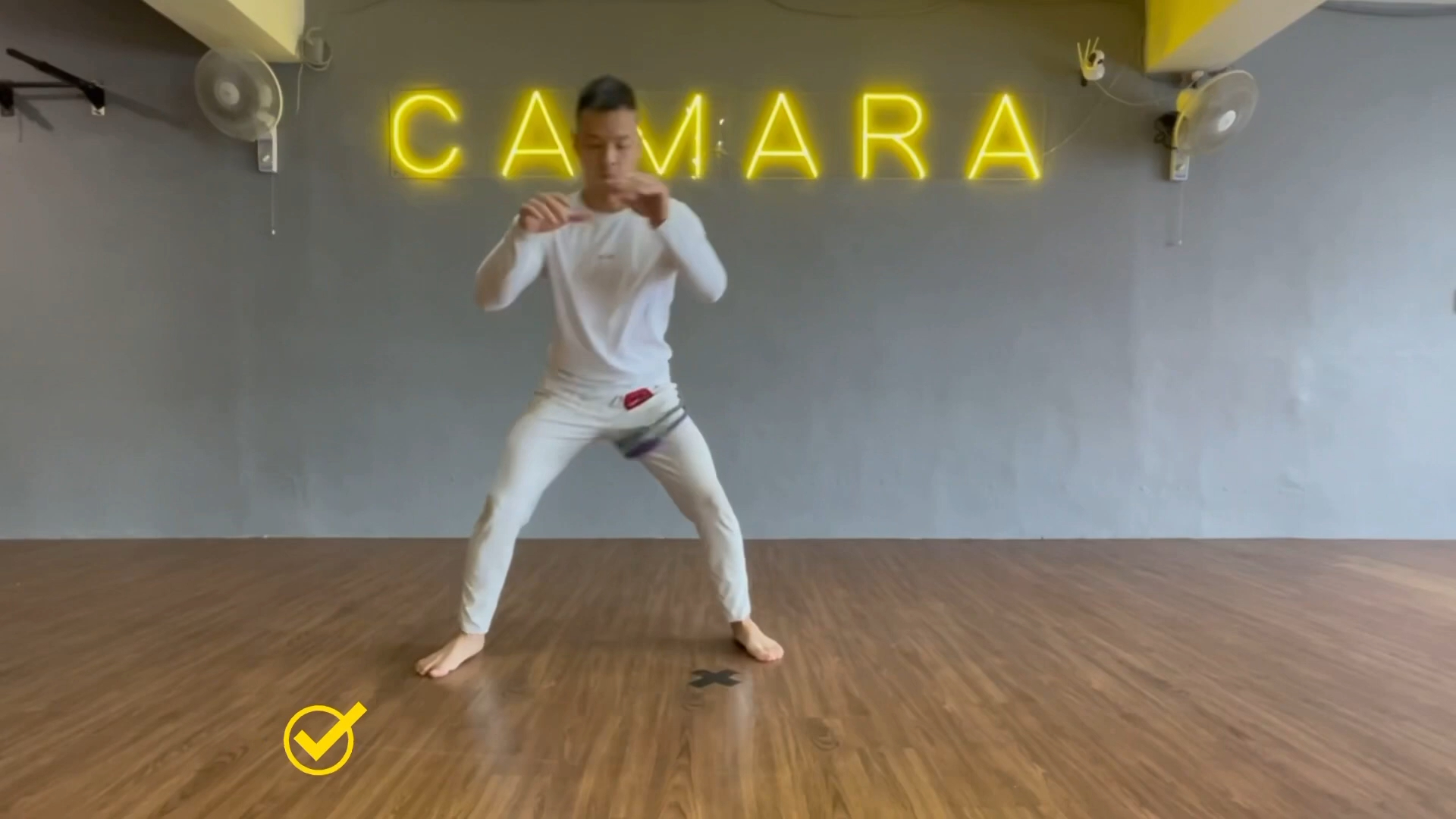 [卡波重點訓練] - 005 - capoeira(卡波耶拉-巴西戰舞)的武裝迴旋踢