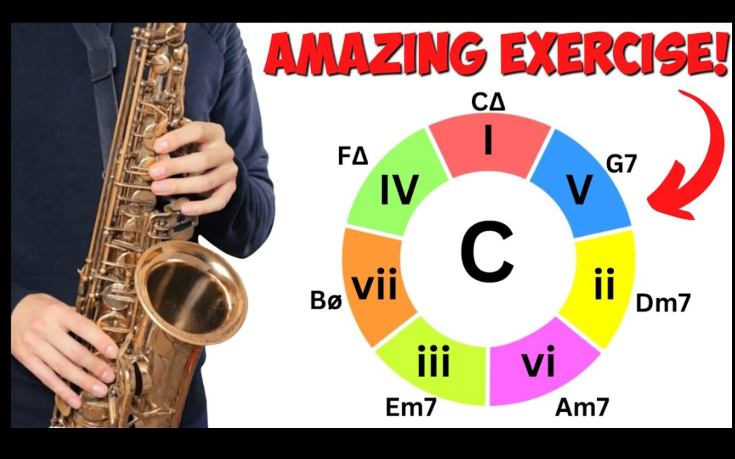 【萨克斯】五声音阶的全音阶循环 - 2 个惊人的练习the diatonic