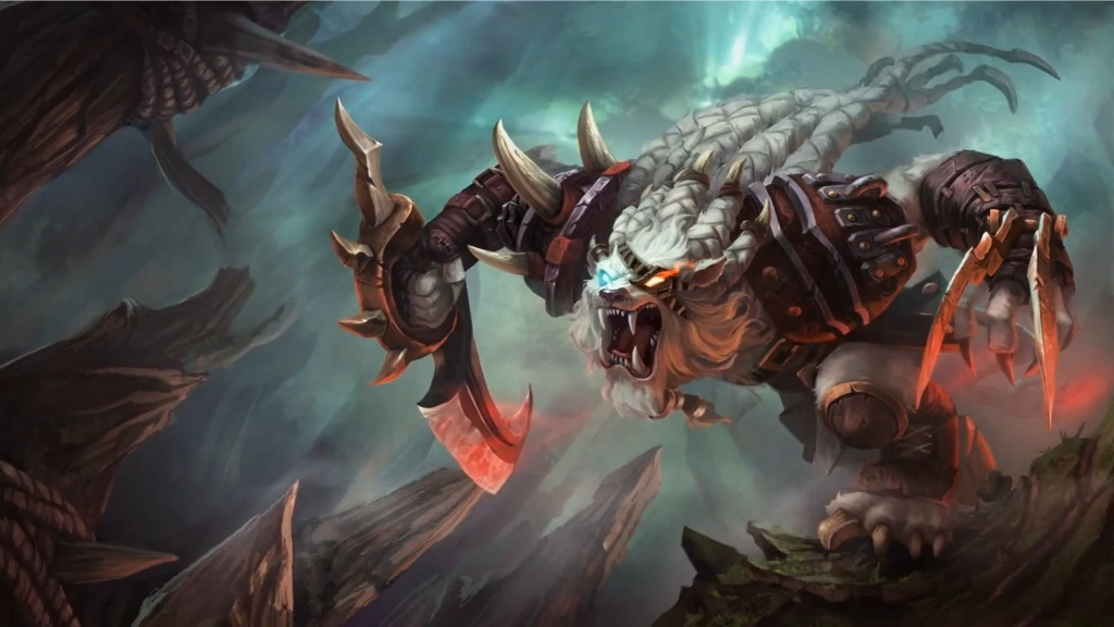 英雄联盟登陆动画:雷恩加尔