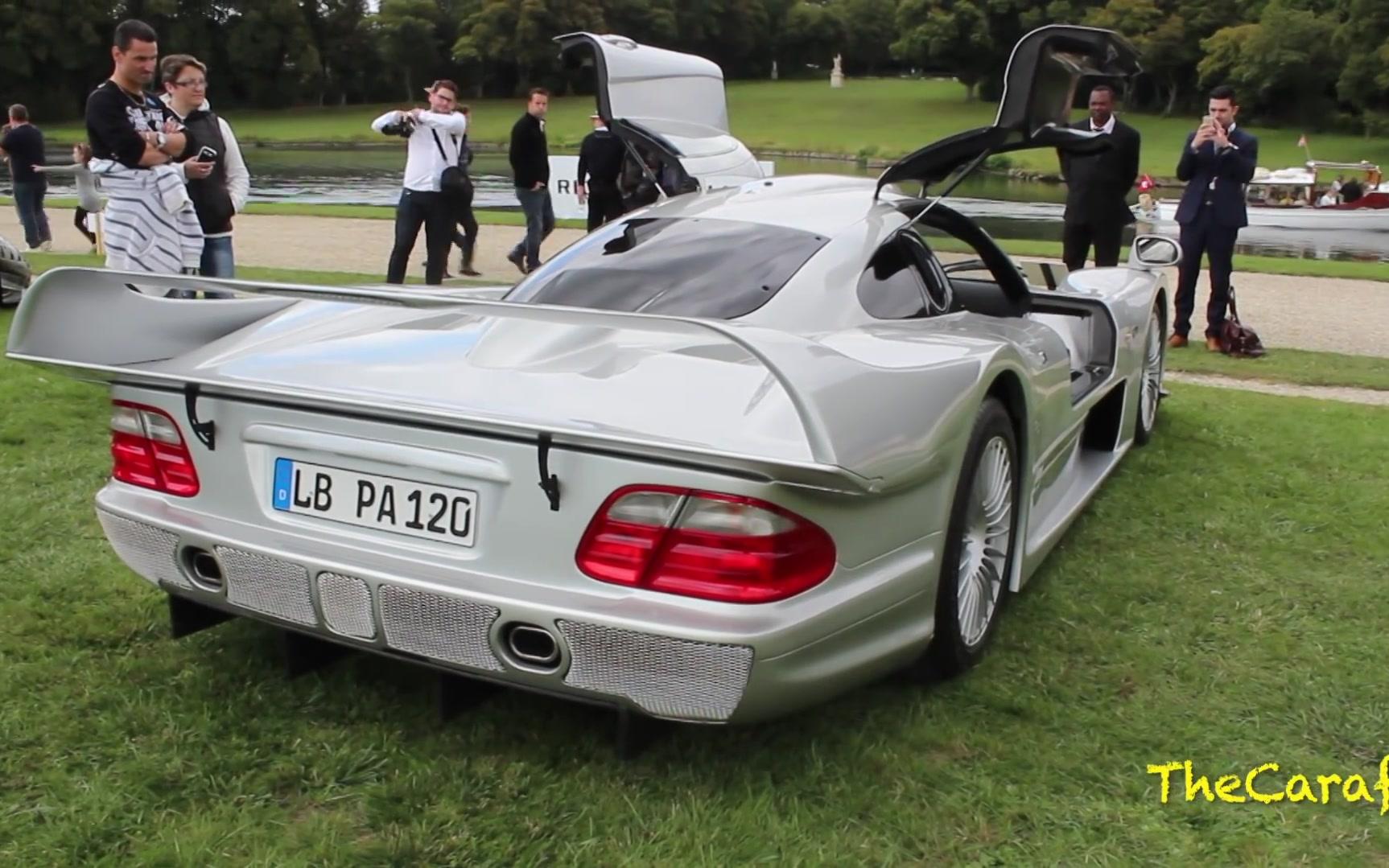 梅赛德斯奔驰clk-lm strassenversion - 内外细节展示 引擎轰鸣(真实