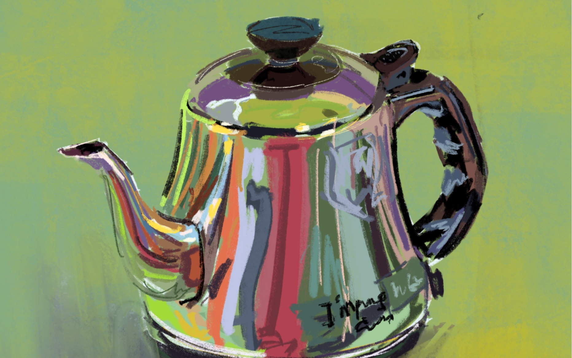 【板绘】 procreate金属静物教程