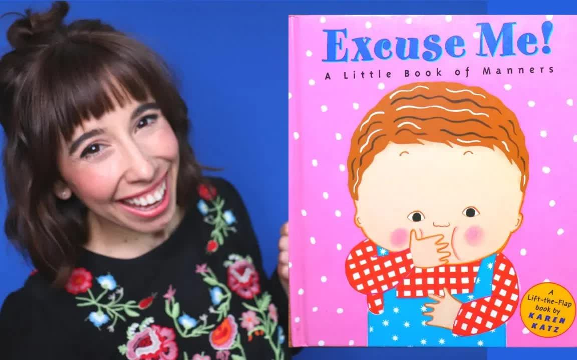 《excuse me!》(幼儿英语绘本故事)
