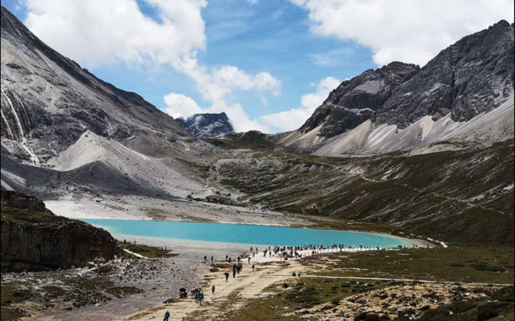 稻城亚丁,仙乃日雪山,央迈勇雪山,珍珠海,牛奶海.眼睛的天堂.