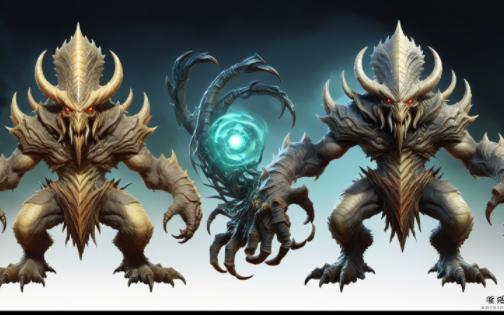 【怪物系列】【异星生物】【游戏怪物】游戏及影视怪物boss素材【第9