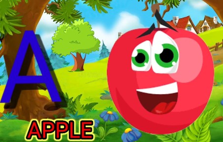 [图]A for Apple B for Ball, Alphabets Learn to write Alphabet ABCD for kids learning