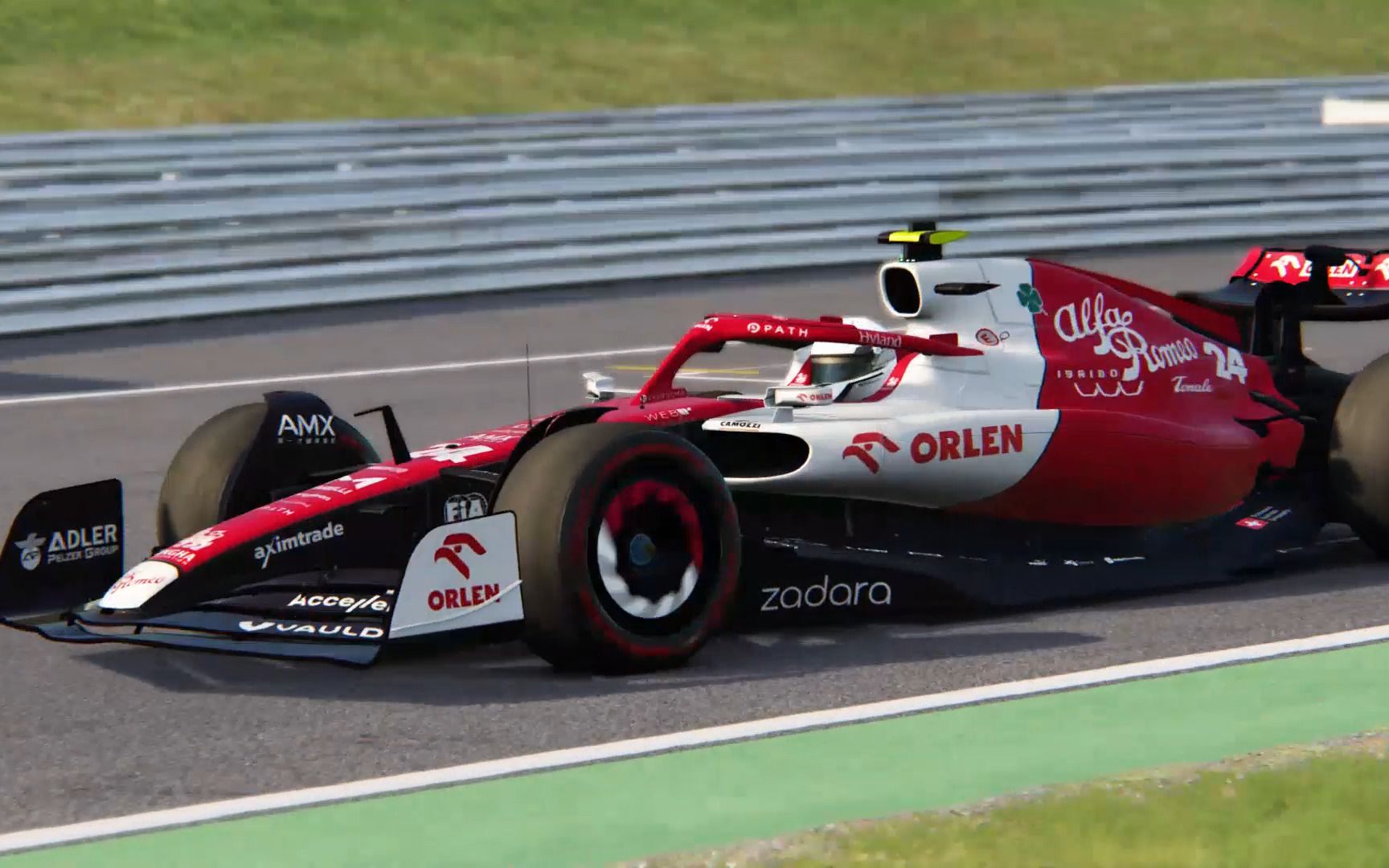 assettocorsaf1奥地利站前瞻小周座驾阿罗c42红牛环狂奔