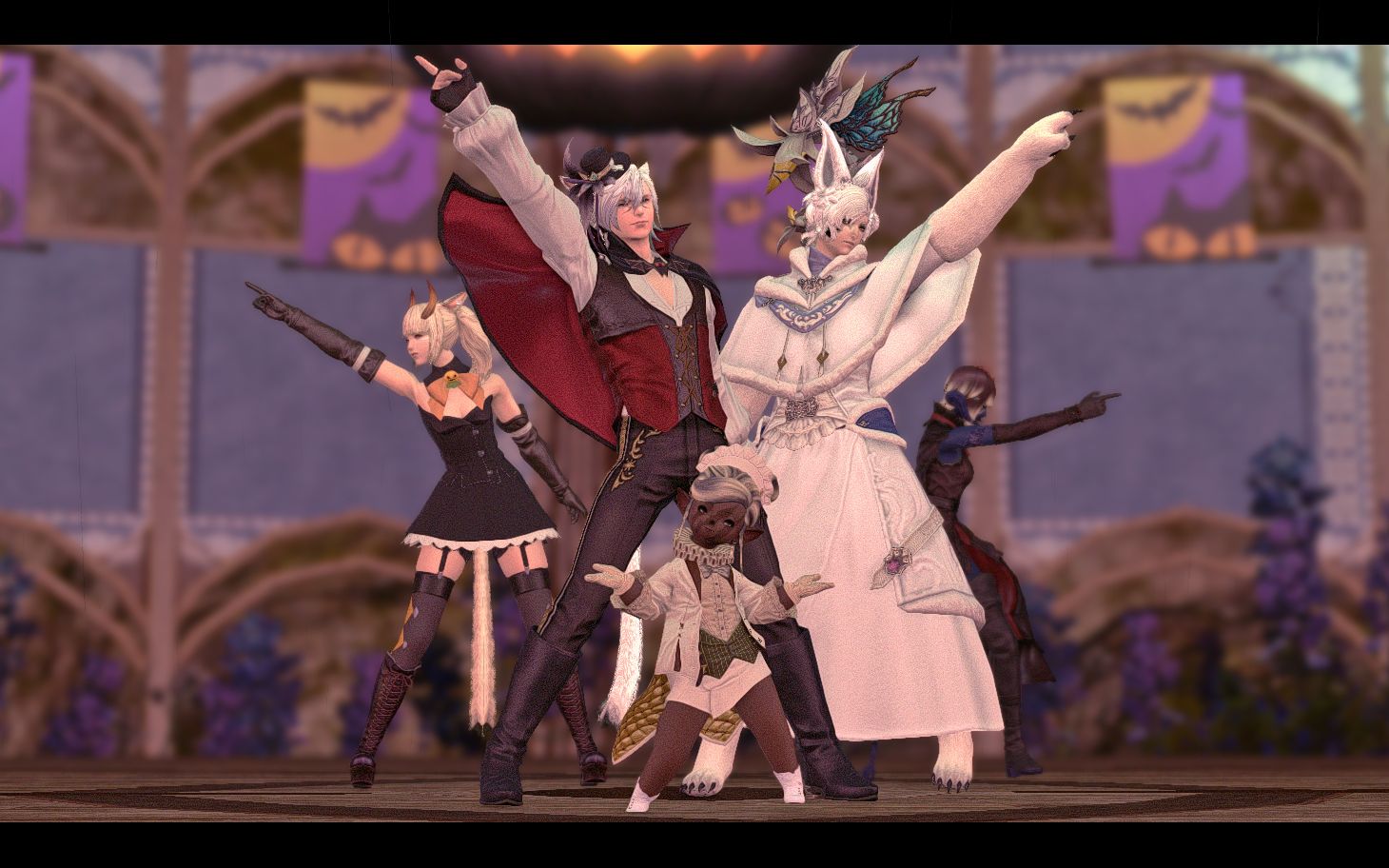 【ff14】[mod使用请注意!]守护天节的怪诞风格皆大欢喜!