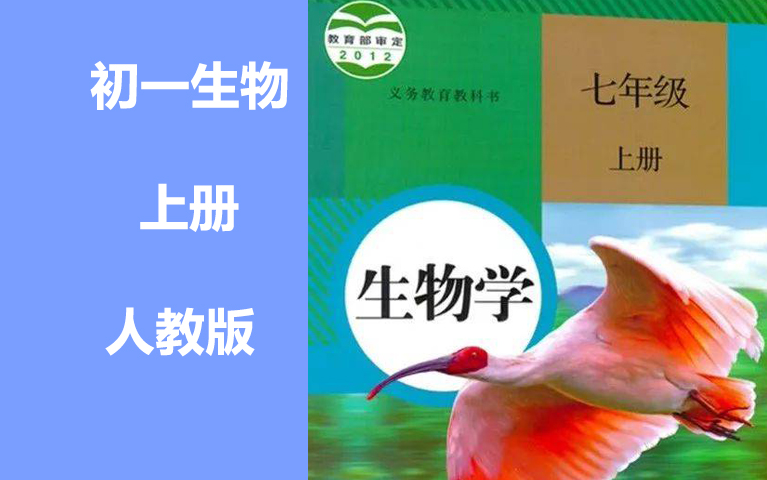 初一生物七年级生物上册 同步课程 中考生物人教版 2021新版 初中生物7年级生物上册七年级上册7年级上册生物学七年级哔哩哔哩bilibili