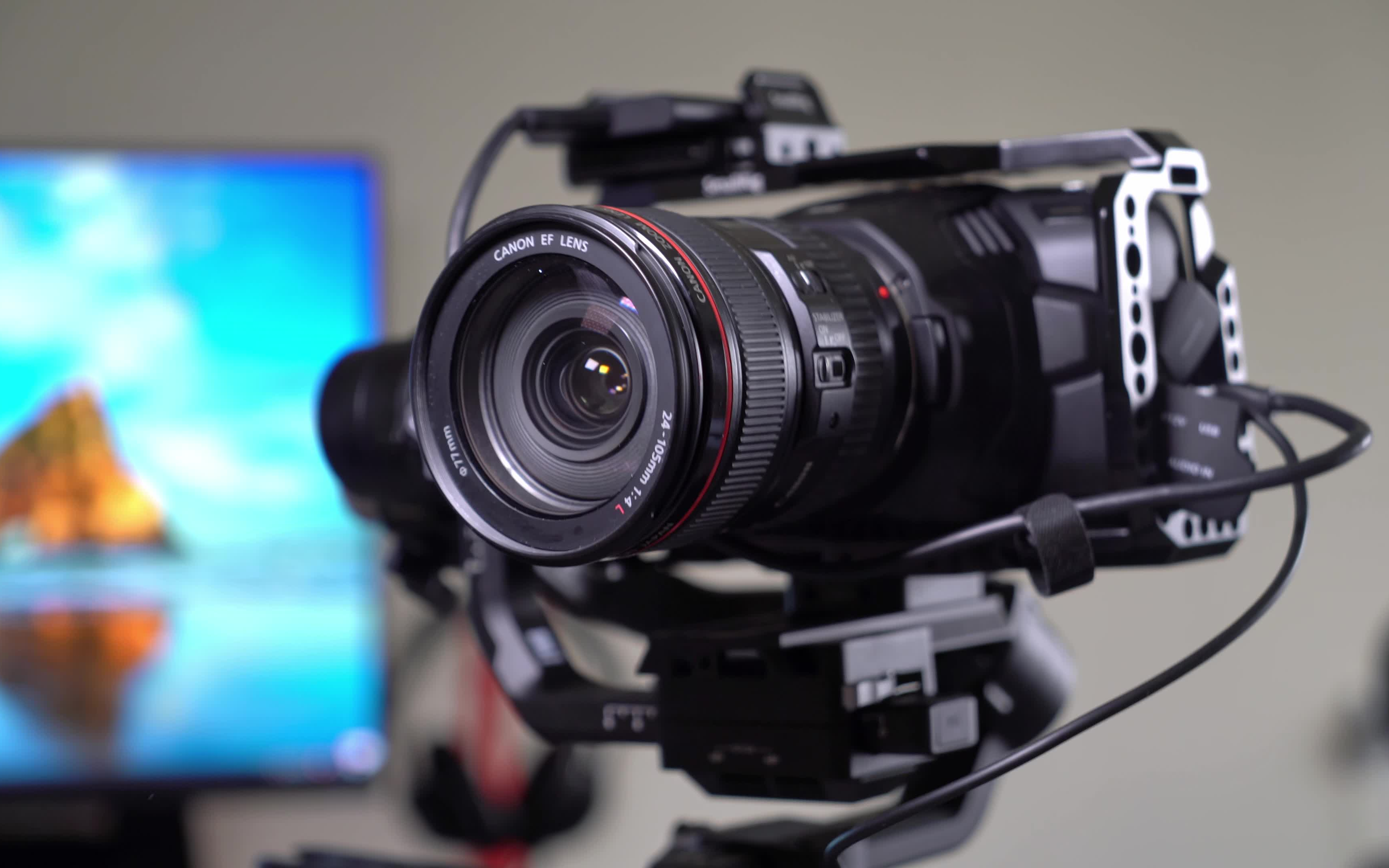 bmpcc6k最终章|魔改方案:请花1500去改屏幕 快拆系统 稳定器