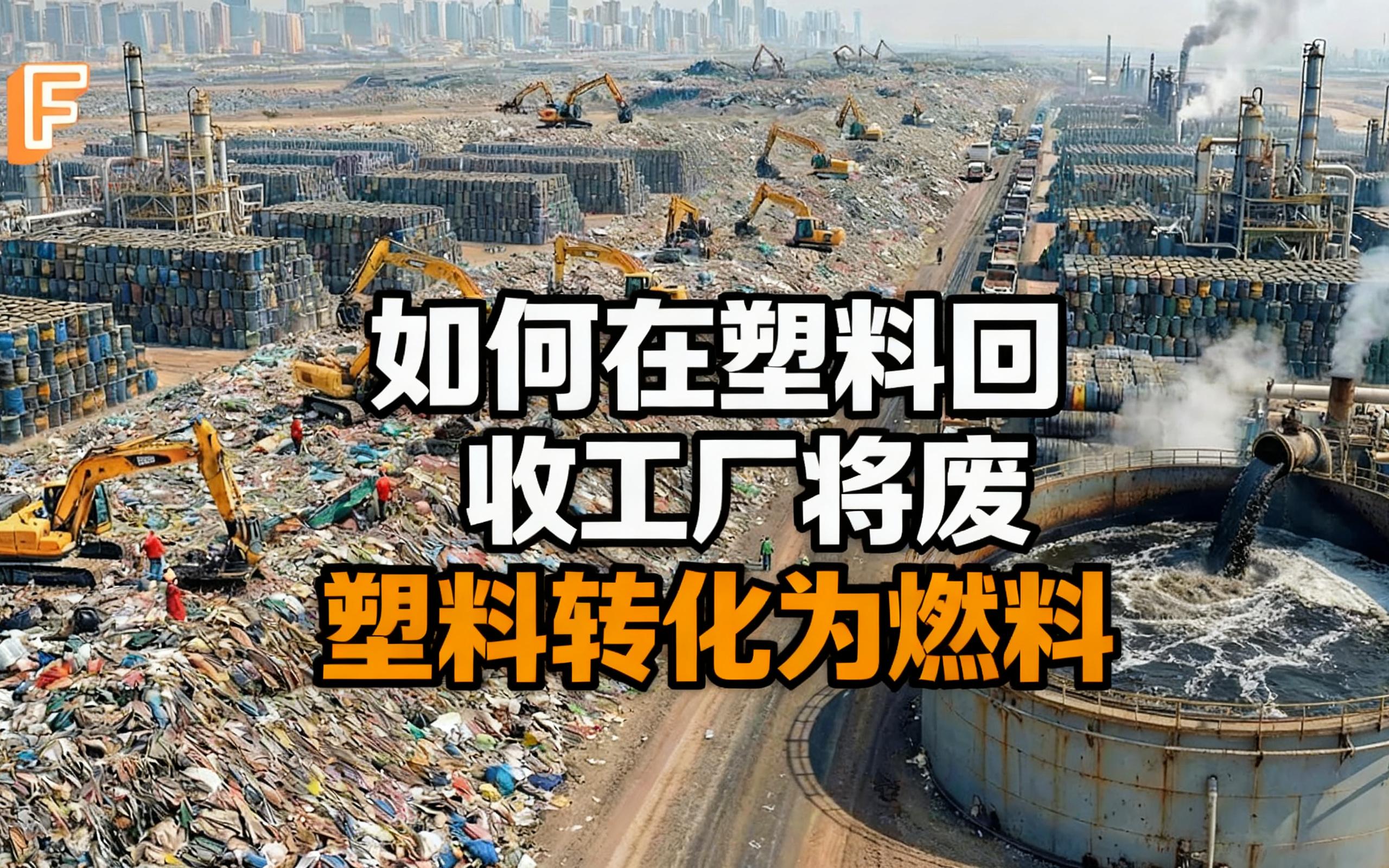 [中配]如何在塑料回收工厂将废塑料转化为燃料 - The Factoran