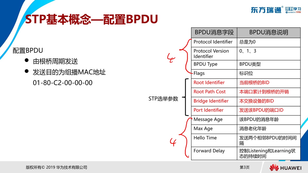 2 HCIP金牌课程 RSTP协议之BPDU报文结构哔哩哔哩bilibili