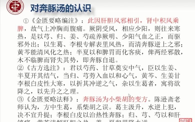 广用名方奔豚汤