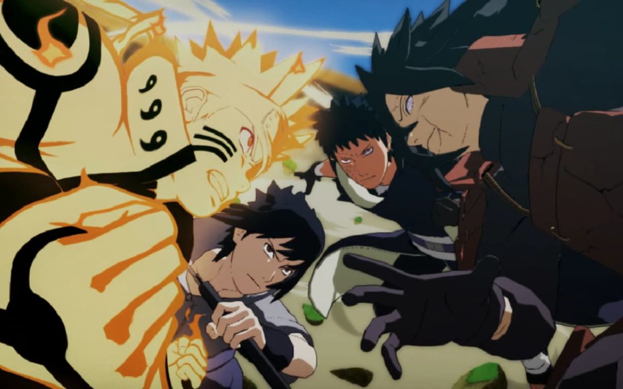 火影忍者究极风暴-革命 开头cg动画bgm