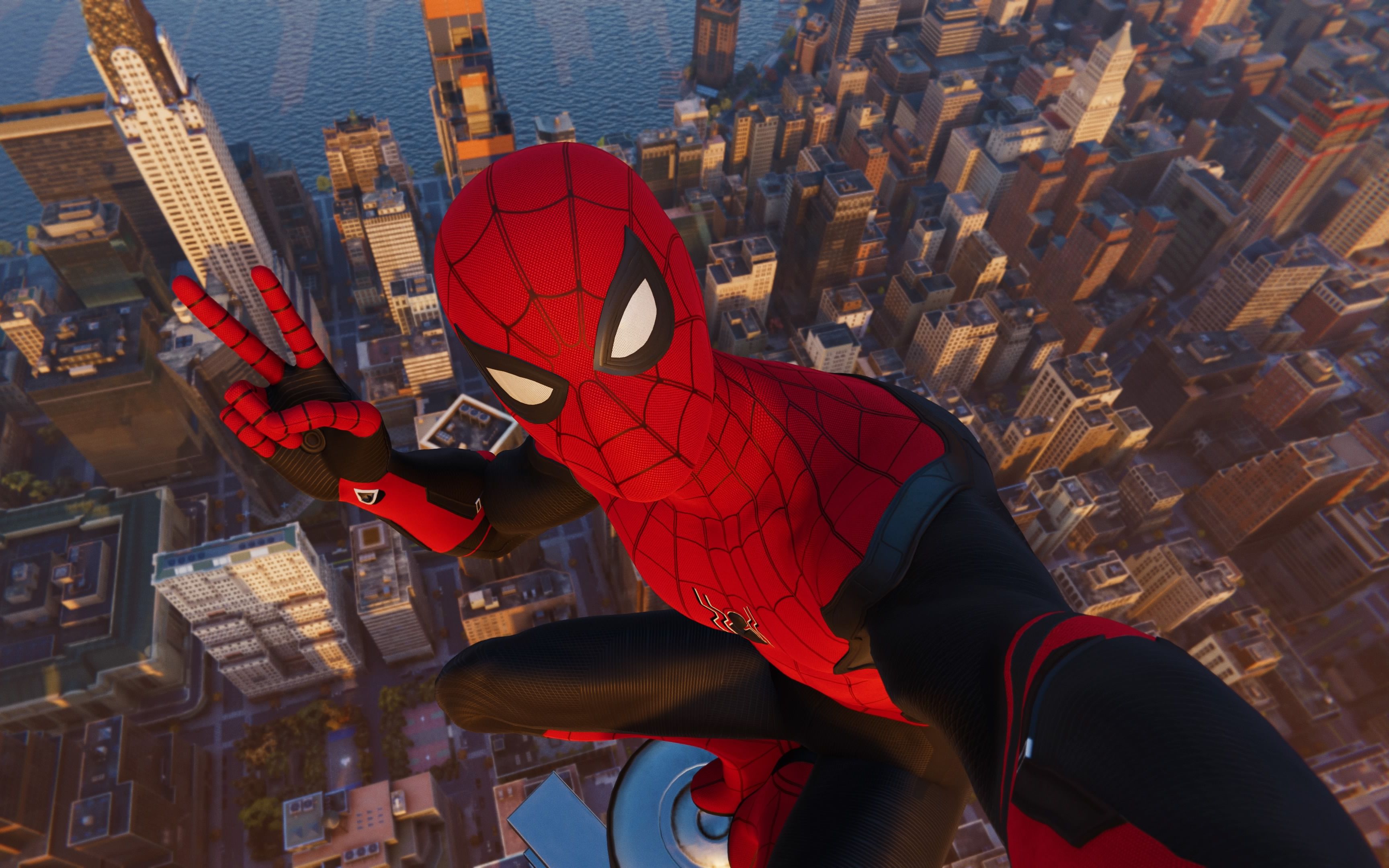 ps4漫威蜘蛛侠火车测试