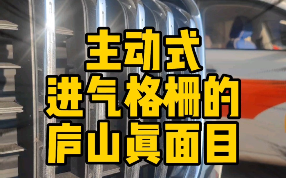 【油车福音】主动式进气格栅哔哩哔哩bilibili